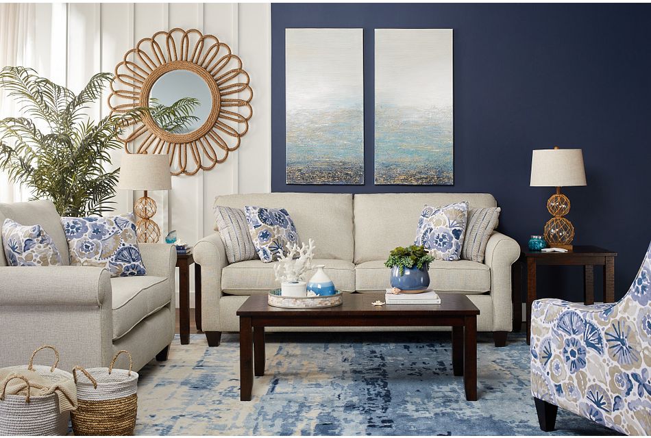 Seafoam Light Blue Canvas Wall Art